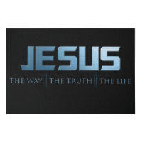 Christian Faith Bible Verse: Way Truth Life Jesus