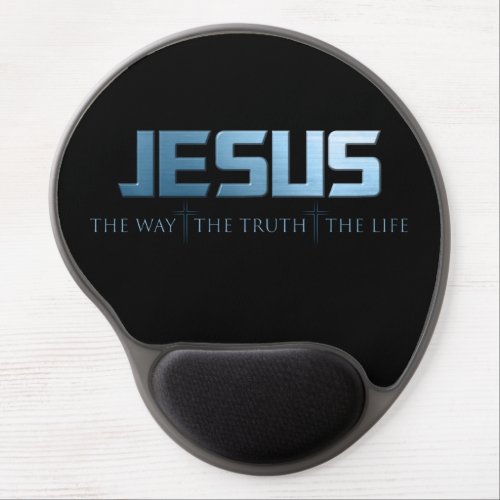 Christian Faith Bible Verse Way Truth Life Jesus Gel Mouse Pad