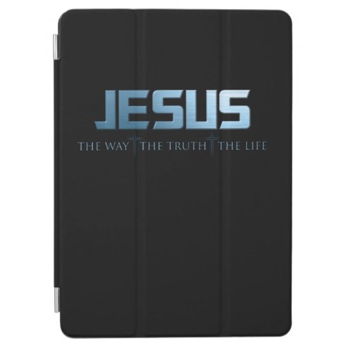 Christian Faith Bible Verse Way Truth Life Jesus iPad Air Cover