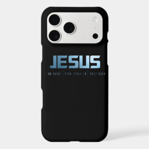 Christian Faith Bible Verse: Way Truth Life Jesus iPhone 17 Pro Max Case