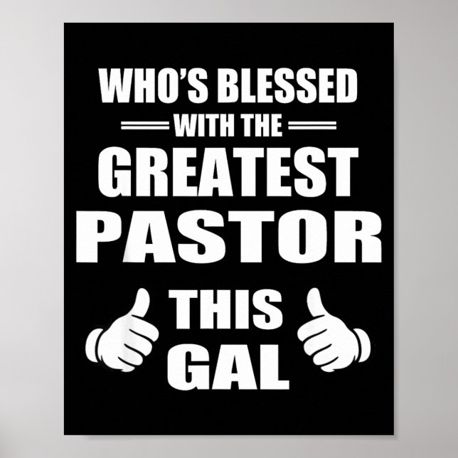 Christian Faith Church Fellowship Congregation Pas Poster (Front)