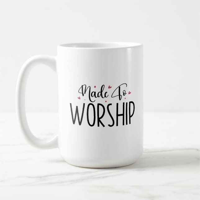 Christian Faith Coffee Mug (Left)