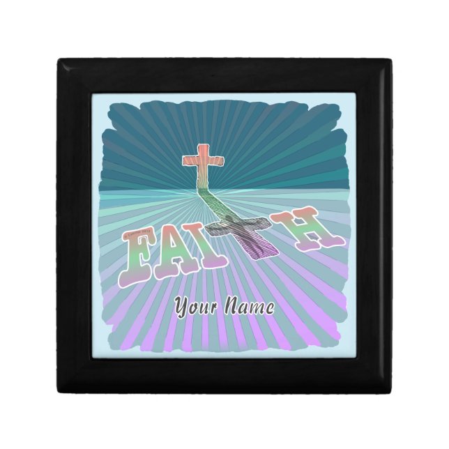 Christian Faith Cross Gift Box (Front)
