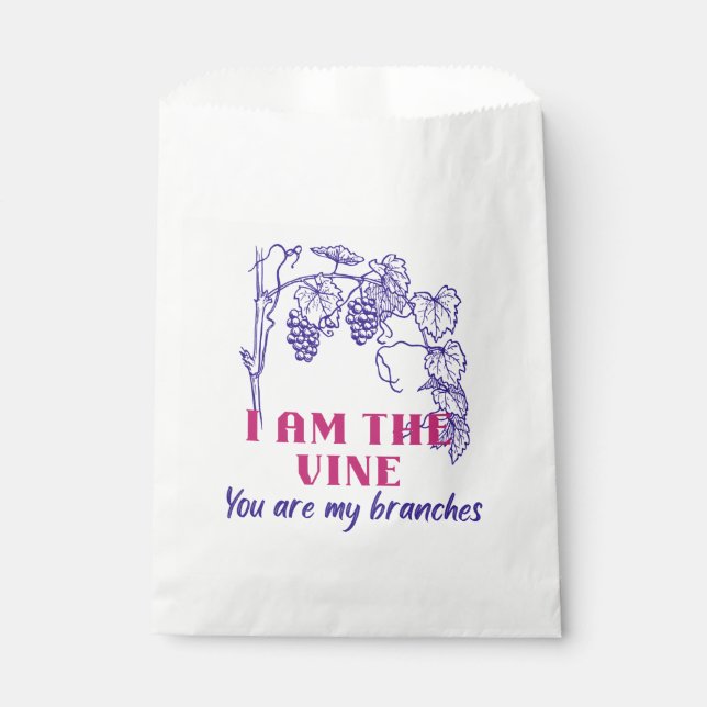  christian faith favor bag (Front)