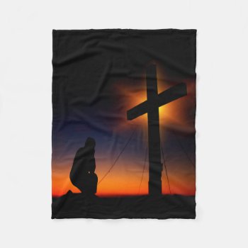 Christian Faith Fleece Blanket by PhotoShots at Zazzle