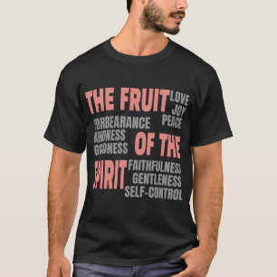Christian Faith Fruit of the Spirit Bible Scriptur T-Shirt