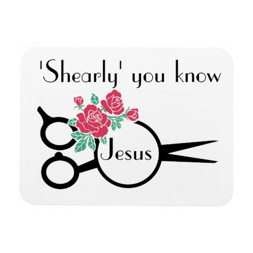 Christian Faith Funny Knowing Jesus Magnet