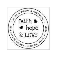 Christian Faith Hope Love Return Address