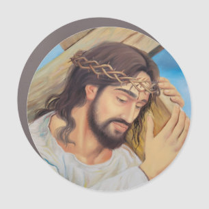 Christian Faith Jesus Christ Car Magnet