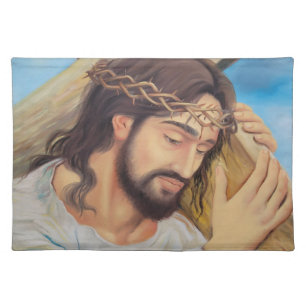 Christian Faith Jesus Christ Cloth Placemat