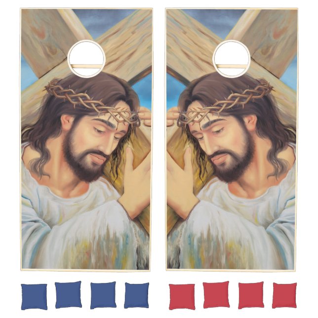 Christian Faith Jesus Christ Cornhole Set (Set)