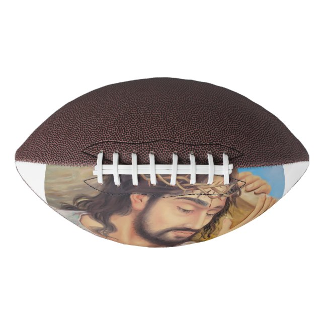 Christian Faith Jesus Christ Football (Front)