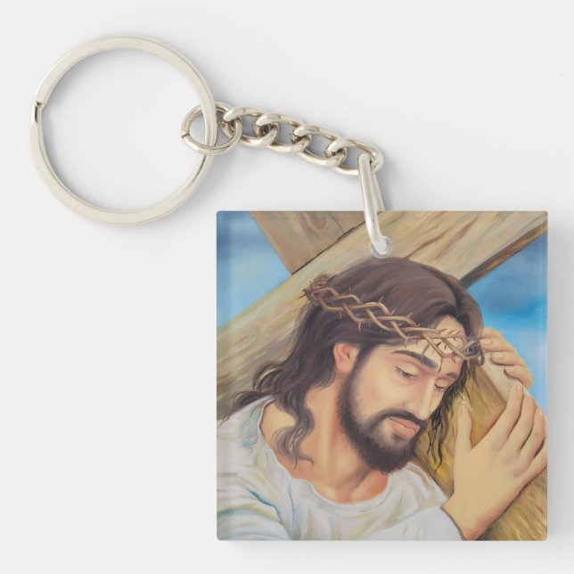 Christian Faith Jesus Christ Keychain (Front)