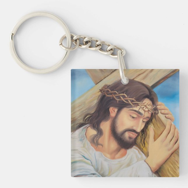 Christian Faith Jesus Christ Keychain (Front)