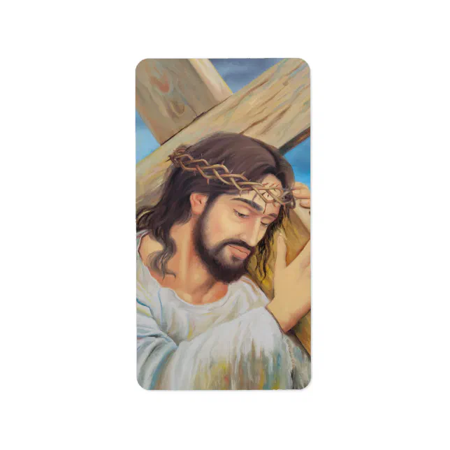 Jesus Label Christian Faith Jesus Christ Label | Zazzle