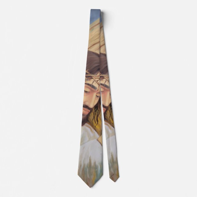 Christian Faith Jesus Christ Neck Tie (Front)
