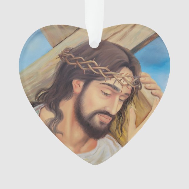 Christian Faith Jesus Christ Ornament (Front)