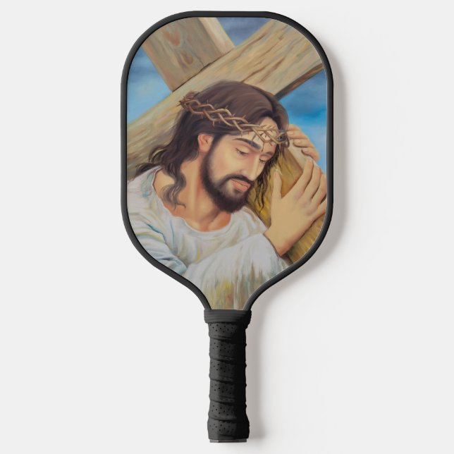 Christian Faith Jesus Christ Pickleball Paddle (Front)