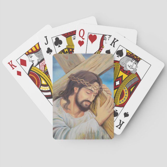 Christian Faith Jesus Christ Poker Cards (Back)