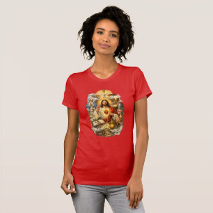 Christian Faith – Jesus Christ, Sacred Cross T-Shirt