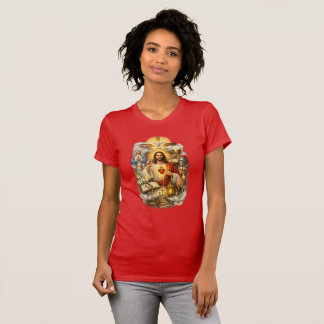 Christian Faith – Jesus Christ, Sacred Cross T-Shirt
