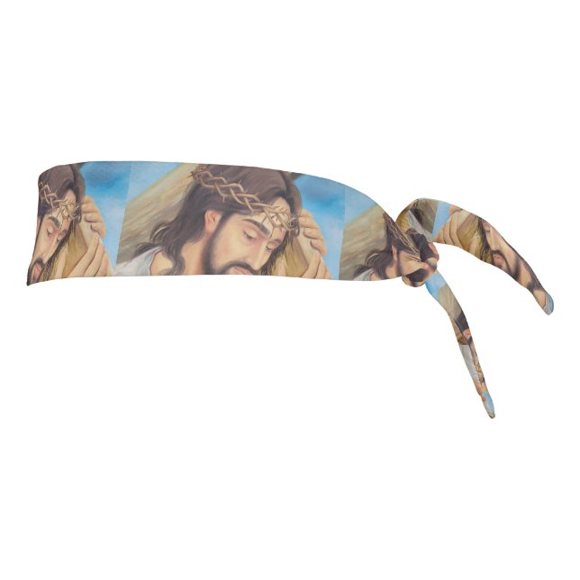 Christian Faith Jesus Christ Tie Headband (Rotate 90)