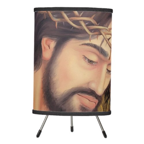 Christian Faith Jesus Christ Tripod Lamp