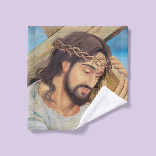 Christian Faith Jesus Christ Wash Cloth (Wash Cloth)