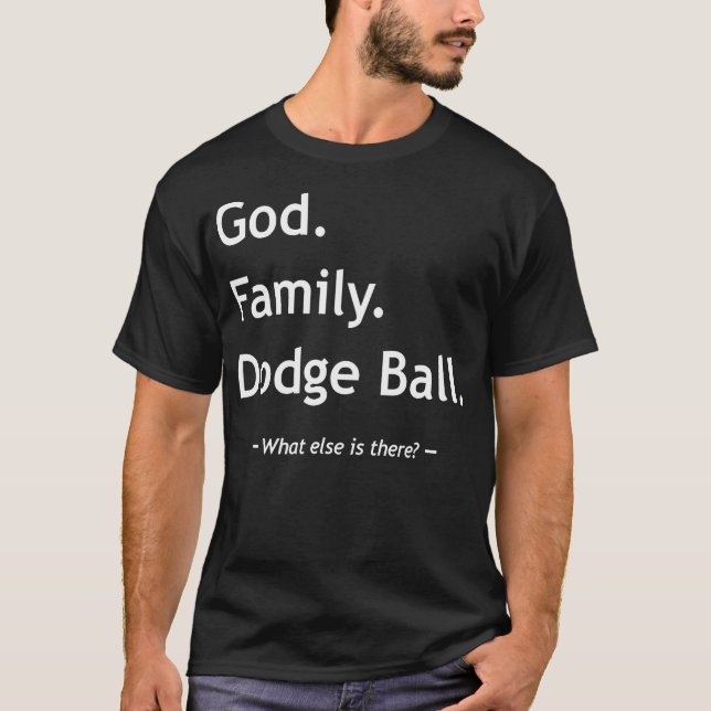 Christian Faith Jesus Christianity God Family Dodg T-Shirt (Front)