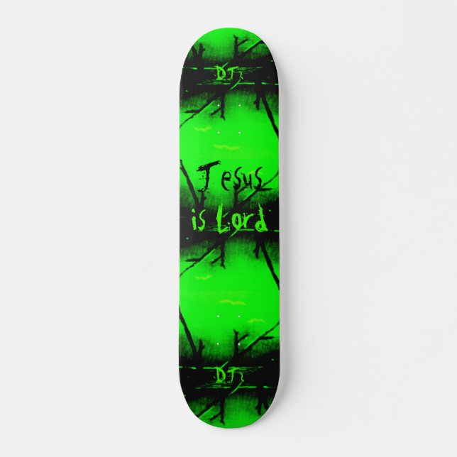 Christian Faith Jesus is Lord Skateboard (Front)