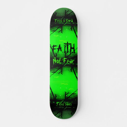 Christian Faith Jesus Skateboard