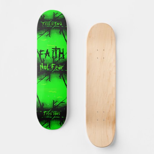 Christian Faith Jesus Skateboard Deck Zazzle