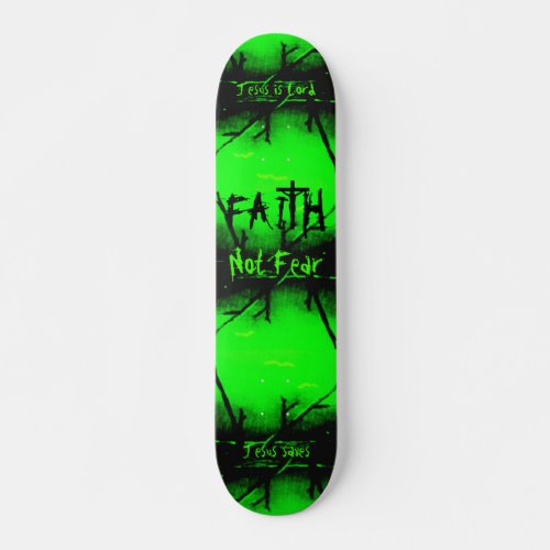 Christian Faith Jesus Skateboard Deck