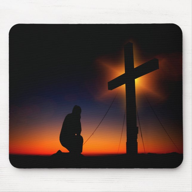 Christian Faith Mouse Pad (Front)