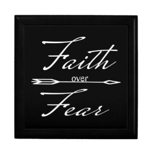 Christian Faith over Fear Gift Box