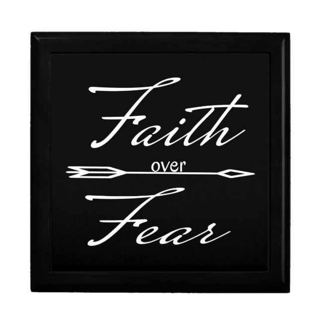Christian Faith over Fear Gift Box (Front)
