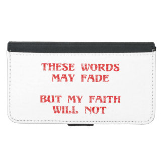Christian Faith Wallet Phone Case For Samsung Galaxy S5