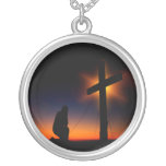 Christian Faith Silver Plated Necklace at Zazzle