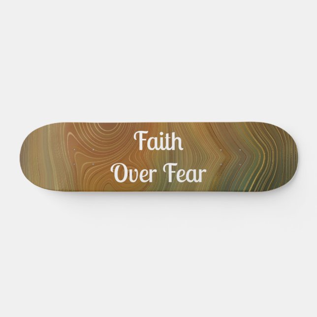 Christian Faith Skateboard (Horz)