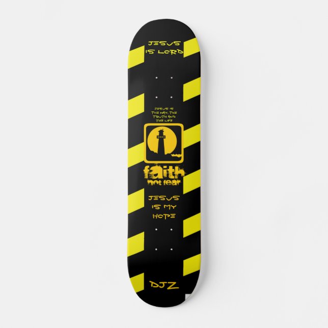 Christian Faith Skateboard Deck (Front)