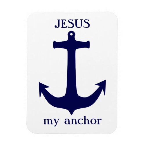 Christian Faith The Anchor of Christ Magnet