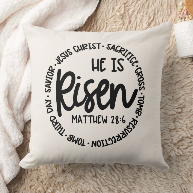 Christian Faith Throw Pillow (Blanket)