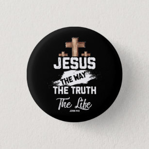 Christian Faithcross Jesus The Way Truth Life John Button