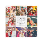 Christian Family Photo Joshua 24:15 Bible Verse Metal Print