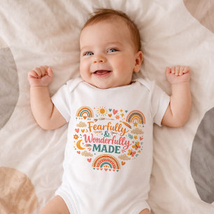 Christian Fearfully Wonderfully Made Baby Bodysuit