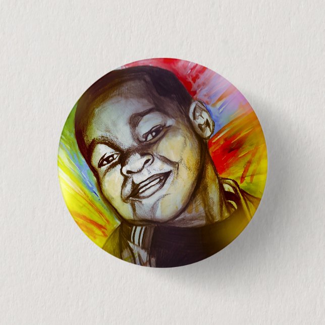 Christian Ferguson #1 Button (Front)