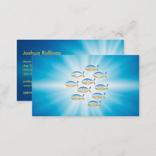 Christian Fish Business Card
