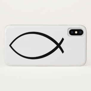 Christian Fish (Ichthys) Symbol iPhone X Case