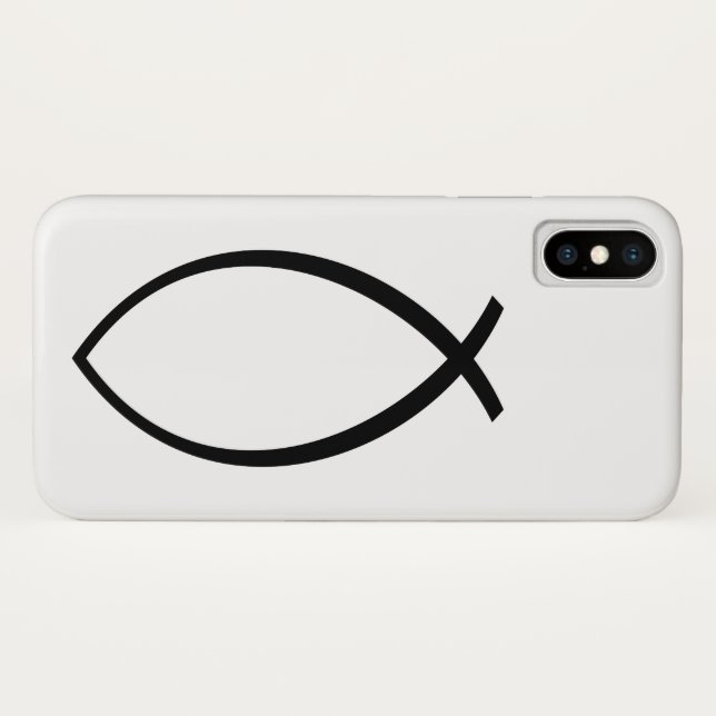 Christian Fish (Ichthys) Symbol Case-Mate iPhone Case (Back (Horizontal))
