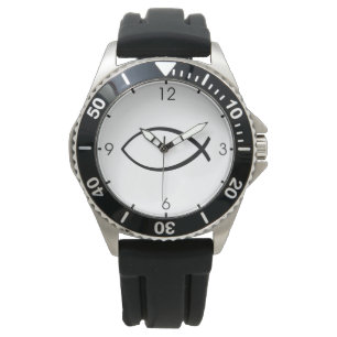 Christian Fish (Ichthys) Symbol Watch